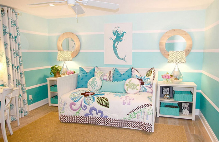 How To Decorate Your Bedroom Like A Mermaid Paradise Fin Fun Blog