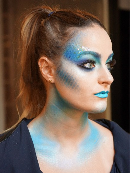 Halloween Mermaid Makeup Inspiration