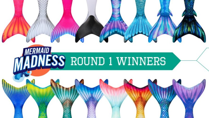 the 16 winning mermaid tails from mermaid madness round 1